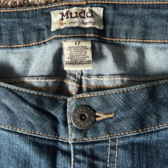Mudd Jeans 17 Medium Wash Slim Fit - Picture 3 of 9